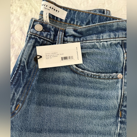 Apiece Apart Rene Kick Flare Jean sz 27 NWT - Picture 3 of 5